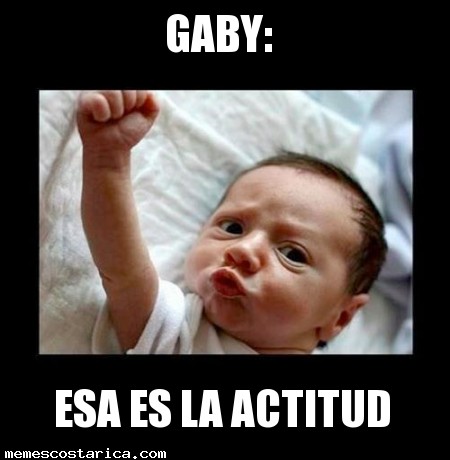 Gaby positiva